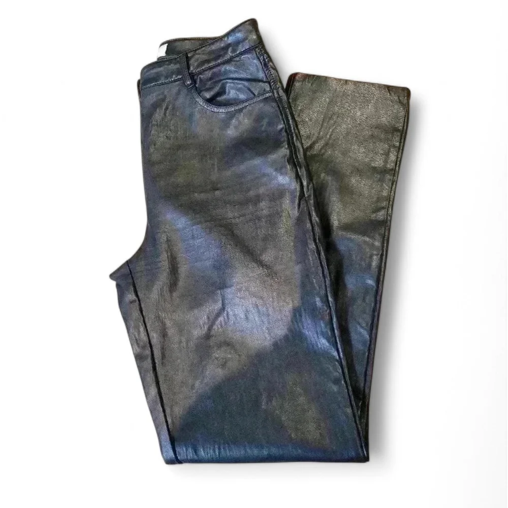 Wilfred Black Faux Leather Pants Size 6 - Picture 3 of 5